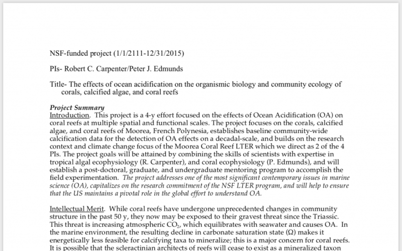 The effects of ocean acidification on the organismic biology and community ecology of corals, calcified algae, and coral reefs