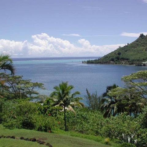 view of the bay from the station