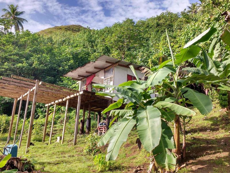 mountain house on Tahiti